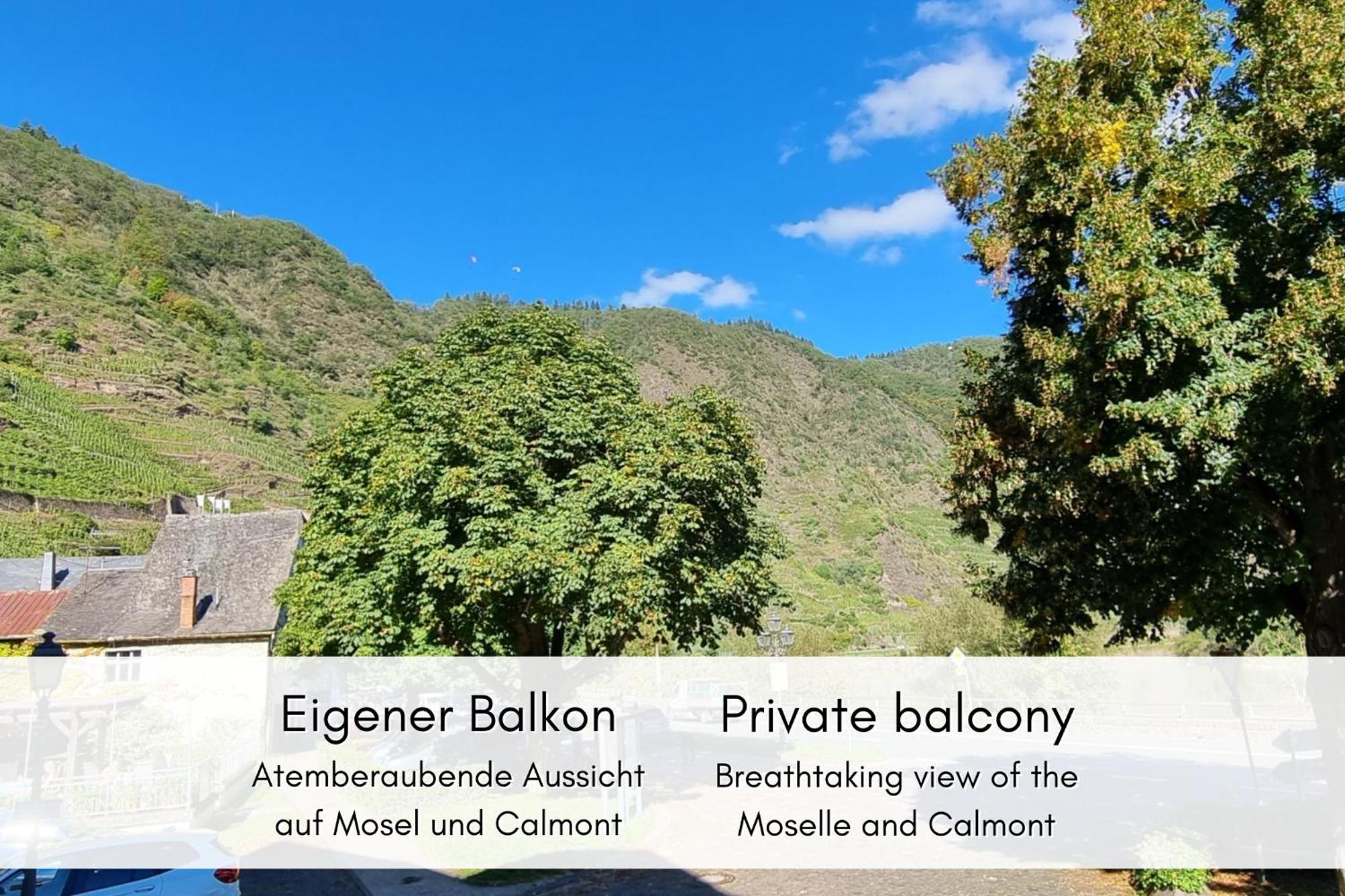 Appartamento Winzerhaus Am Calmont - Charme & Moselblick Bremm Esterno foto